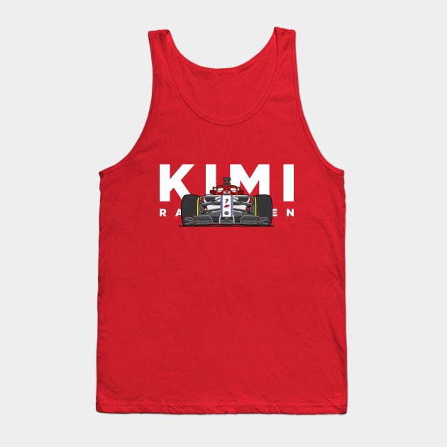 Kimi Raikkonen Tank Top by jaybeetee